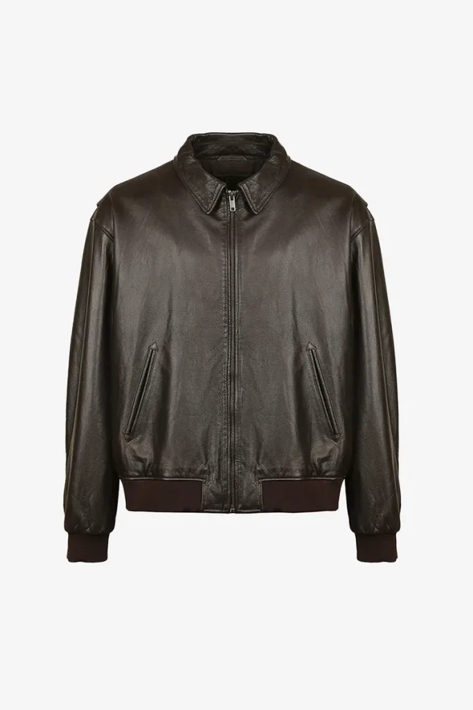 Angel Bomber Jacket – Dark Brown – view 1