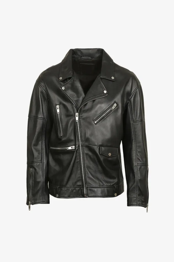 Bloomsbury Biker Jacket – Black – view 1