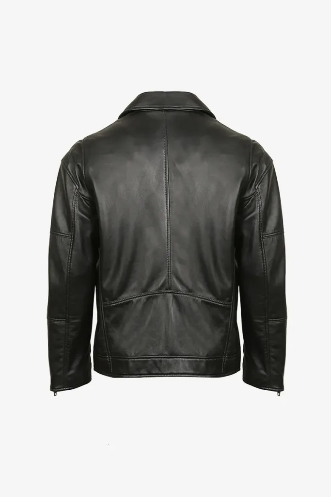 Bloomsbury Biker Jacket – Black – view 2