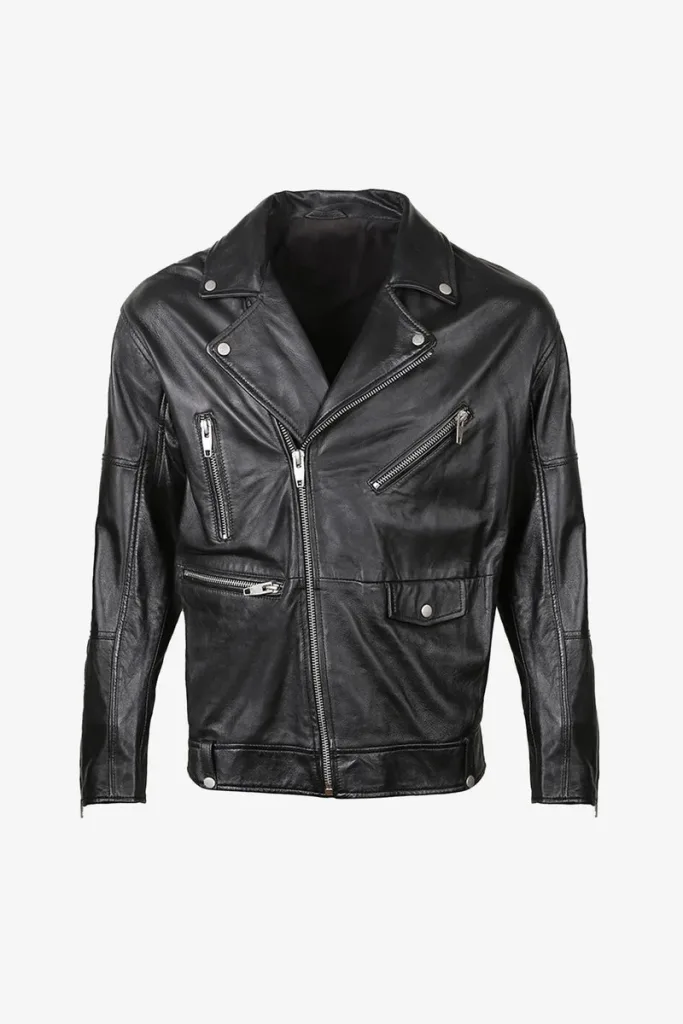 Borough Biker Jacket Black, view 1