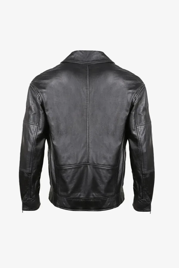 Borough Biker Jacket – Black – view 2