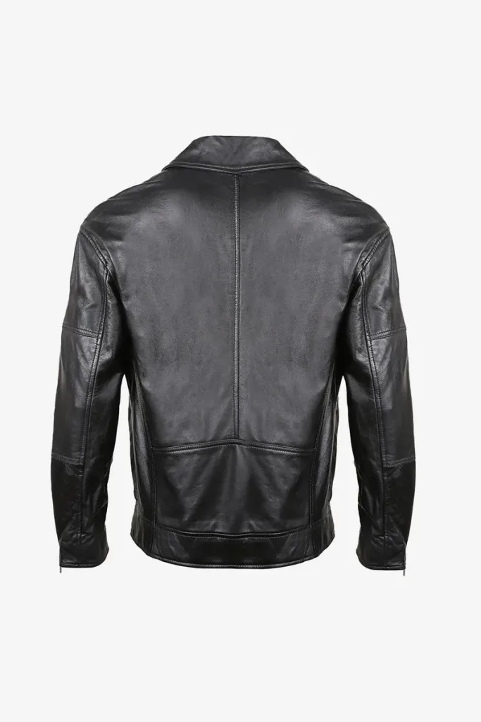 Borough Biker Jacket Black, view 2