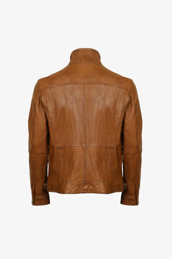Dulwich Cafe Racer Jacket – Cognac – view 2