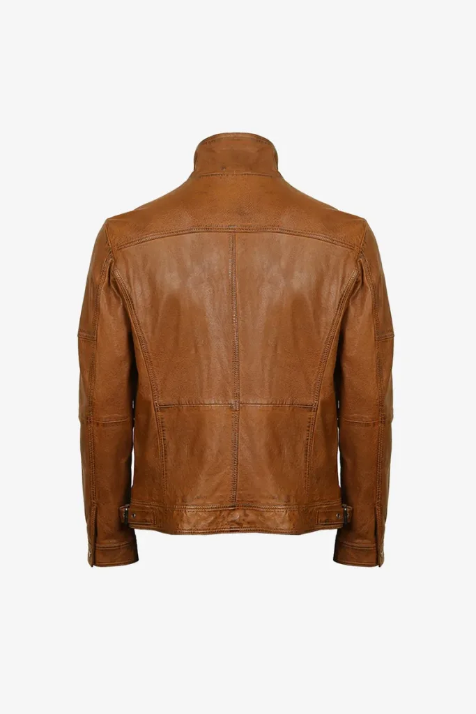 Dulwich Cafe Racer Jacket – Cognac – view 2