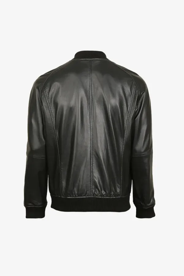 Ealing Cafe Racer Jacket – Black and Red – view 2