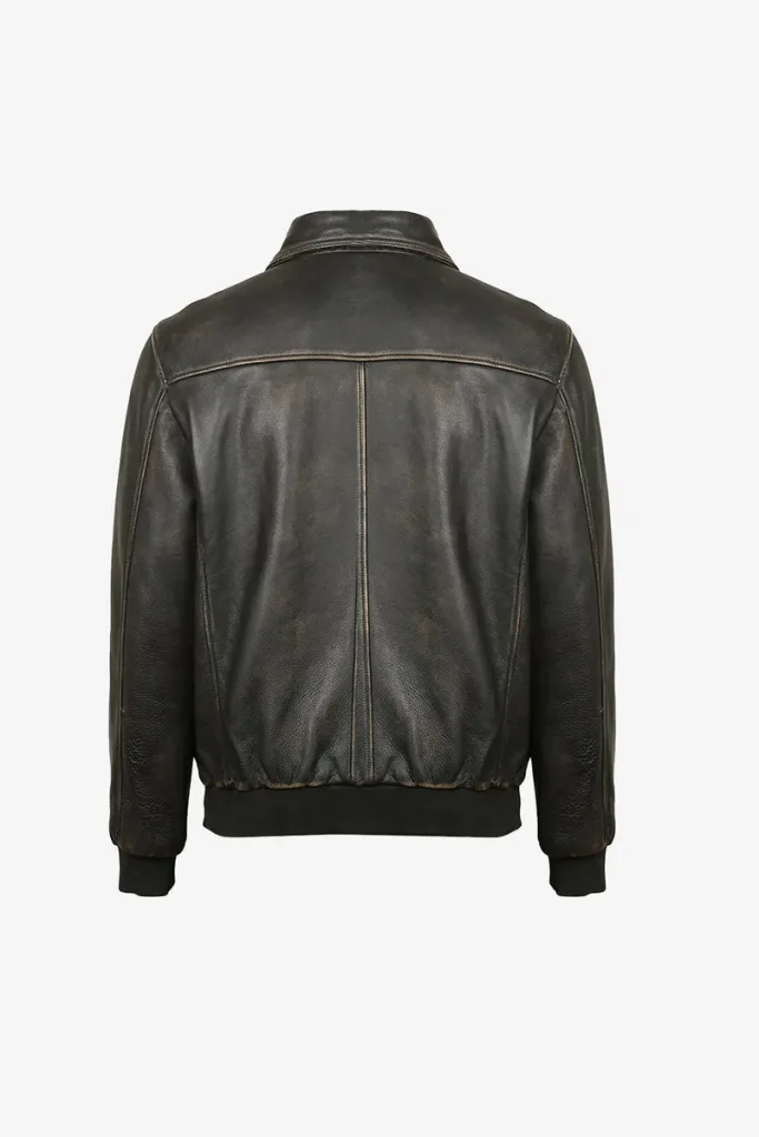 Fulham Cafe Racer Jacket – Black – view 2