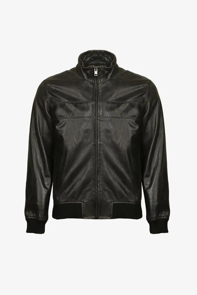 Knightsbridge Cafe Racer Jacket – Black – view 1