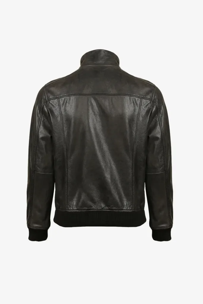 Knightsbridge Cafe Racer Jacket – Black – view 2
