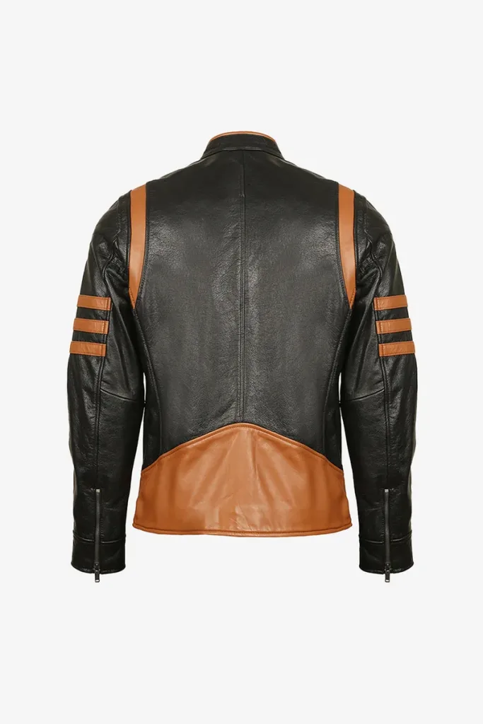 Lambeth Cafe Racer Jacket – Black and Cognac – view 2