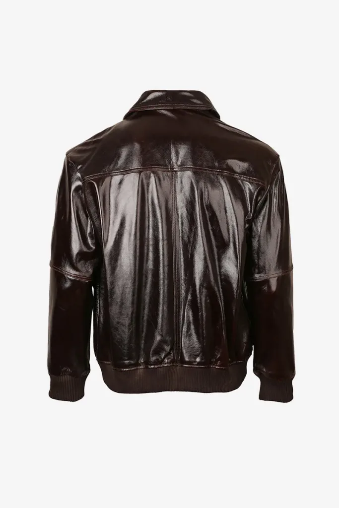 Notting Hill Flight Jacket – Dark Brown – view 2