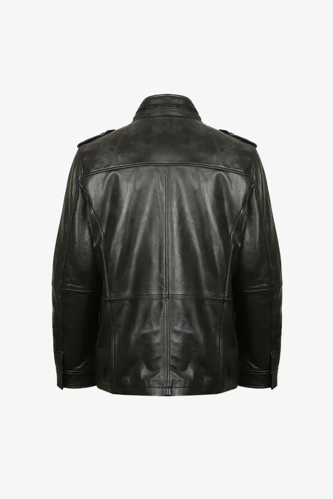 Peckham Utility Flight Jacket – Black – view 2