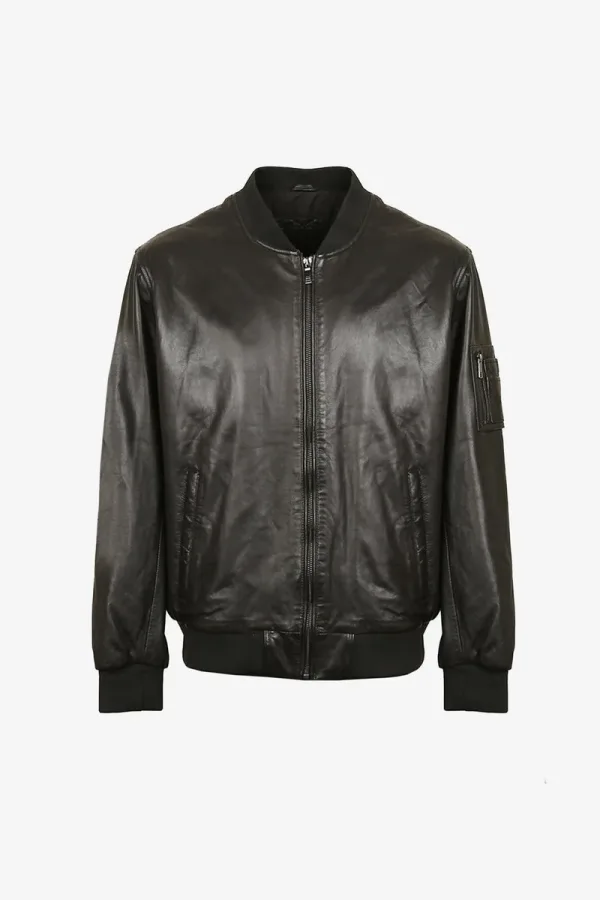 Shepherds Bomber Jacket – Black – view 1