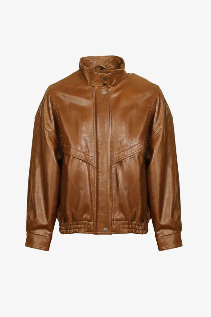 Tooting Field Bomber Jacket – Brown – view 1