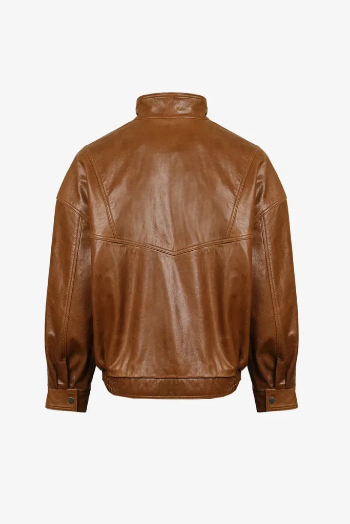 Tooting Field Bomber Jacket – Brown – view 2