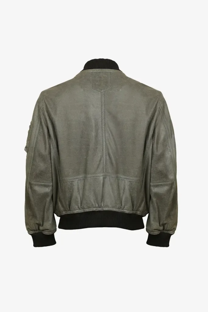 Wapping Bomber Jacket – Olive – view 2