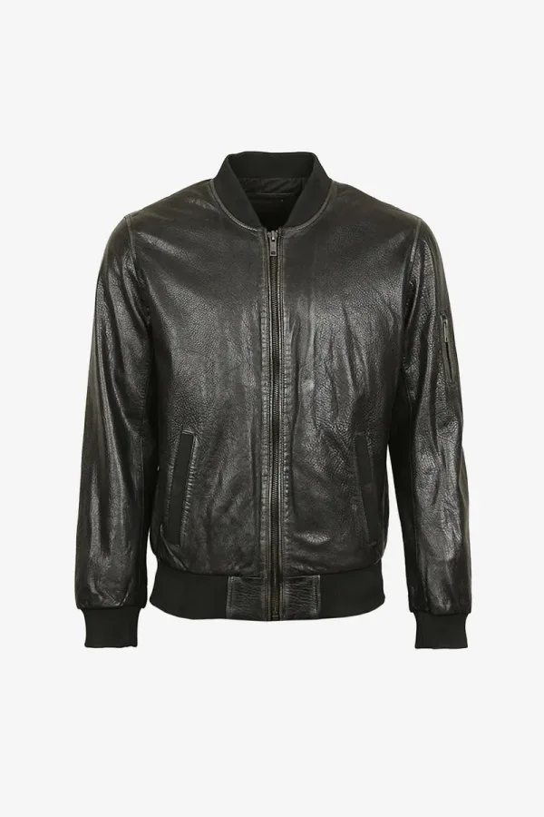 Whitechapel Bomber Jacket – Black – view 1