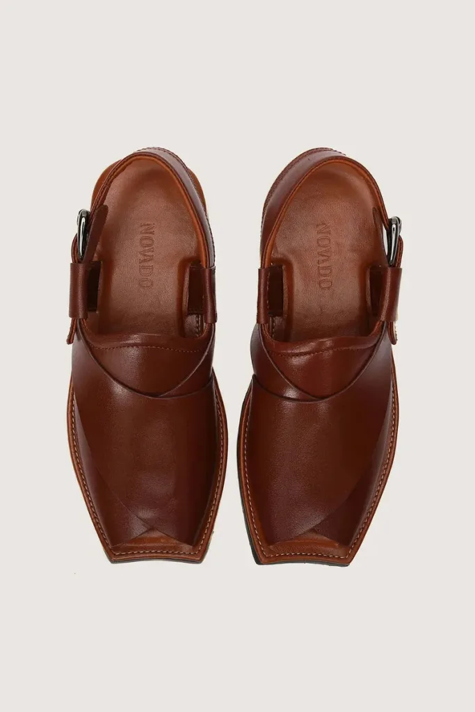 Baker Peshawari Chappals – Cedar – view 4