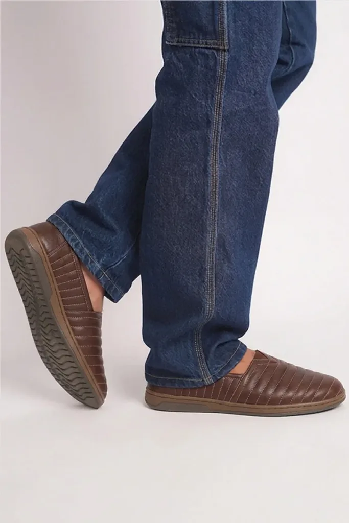 Bedford Leather Loafers – Brown – view 1