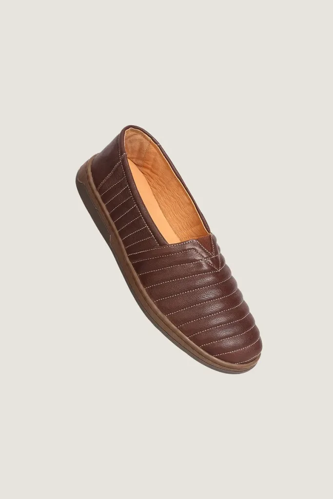 Bedford Leather Loafers – Brown – view 2