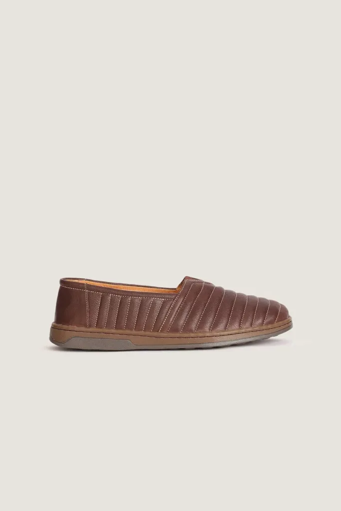 Bedford Leather Loafers – Brown – view 4