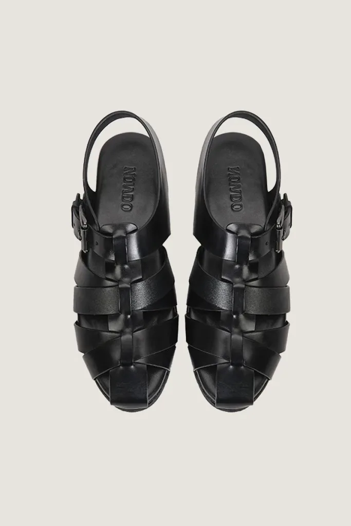 Burlington Fisherman Sandals – Black – view 4