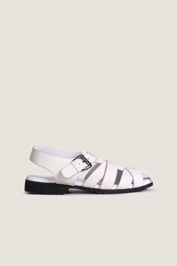 Burlington Fisherman Sandals – White – view 2