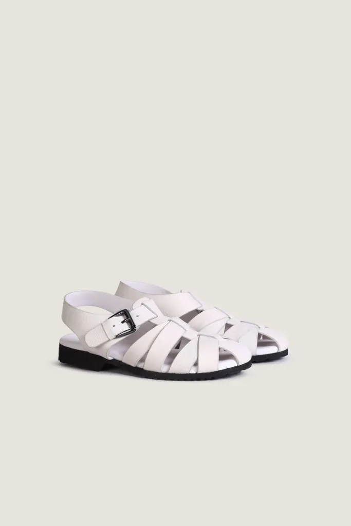 Burlington Fisherman Sandals – White – view 3