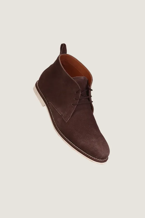 Carnaby Leather Boots – Chocolate Brown – view 1