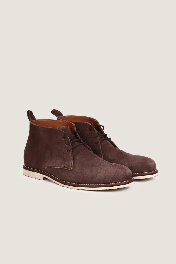 Carnaby Leather Boots – Chocolate Brown – view 3