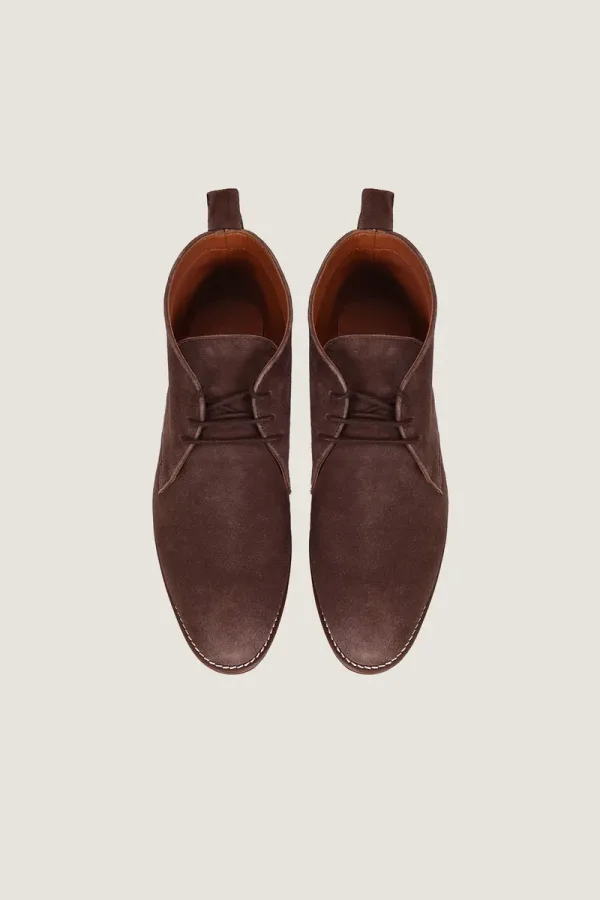 Carnaby Leather Boots – Chocolate Brown – view 4