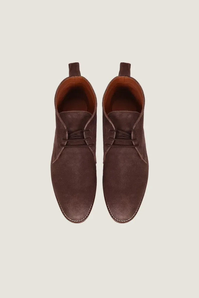 Carnaby Leather Boots – Chocolate Brown – view 4