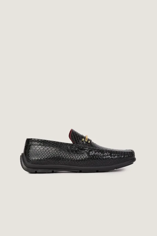Dover Leather Driving Shoes – Black – view 2