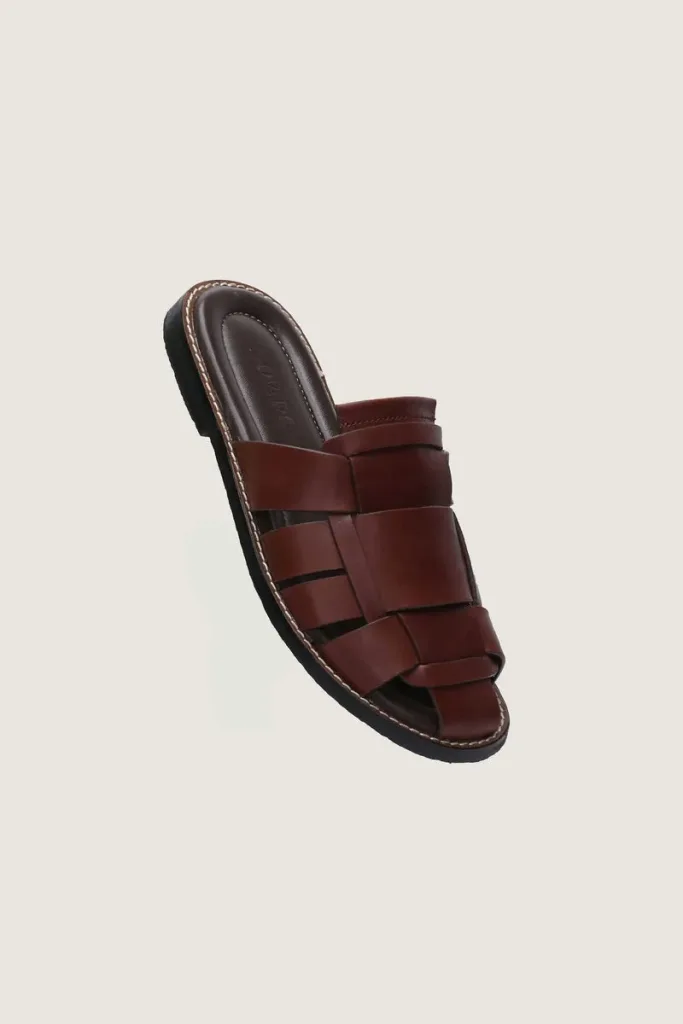 Duke Fisherman Slides – Brown – view 1