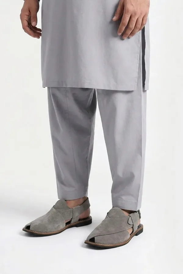 Gloucester Peshawari Chappals – Grey – view 2