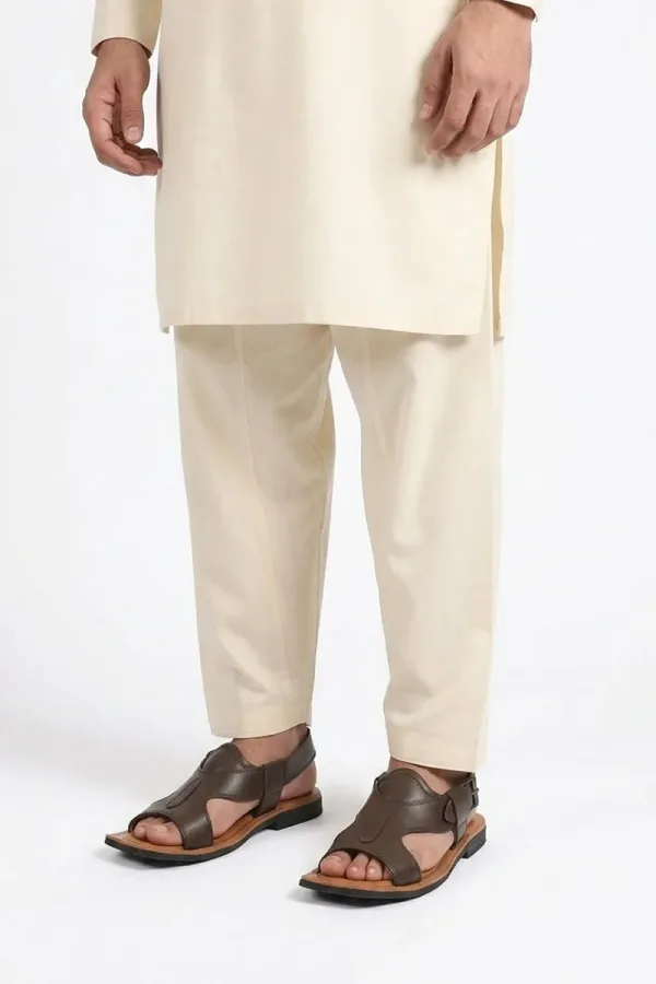 Hanover Peshawari Chappals – Brown – view 2