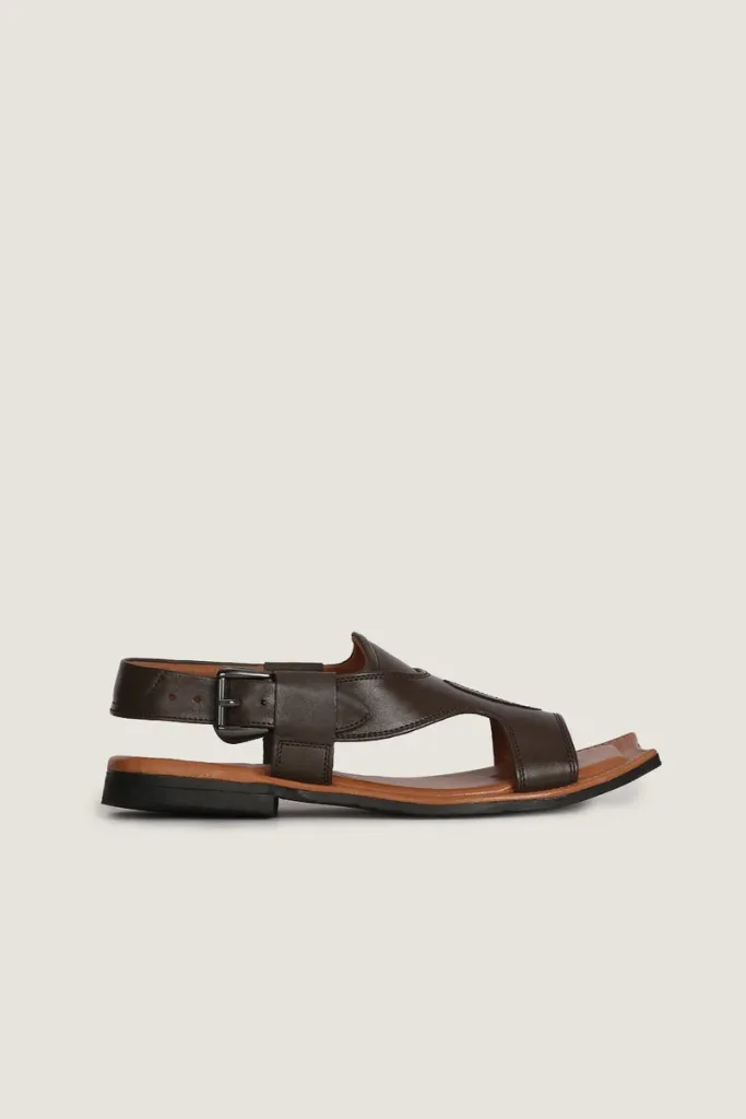 Hanover Peshawari Chappals – Brown – view 3