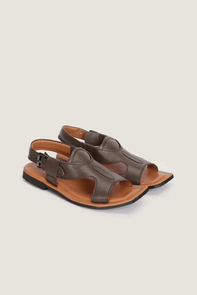 Hanover Peshawari Chappals – Brown – view 4