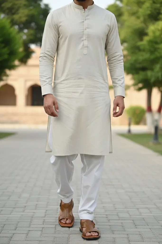 Hanover Peshawari Chappals – Walnut – view 1
