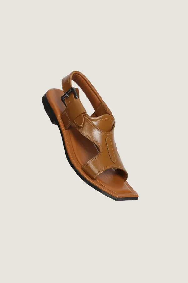 Hanover Peshawari Chappals – Walnut – view 2