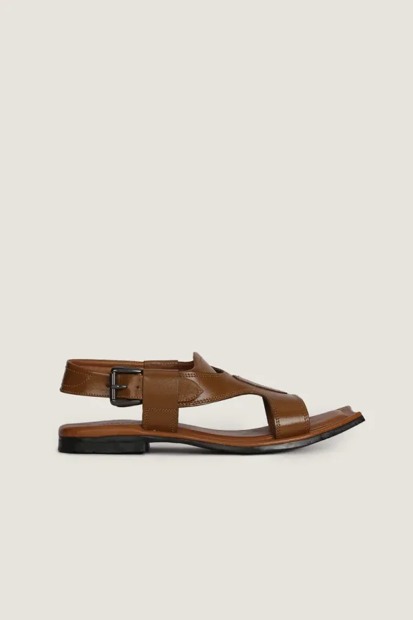 Hanover Peshawari Chappals – Walnut – view 3