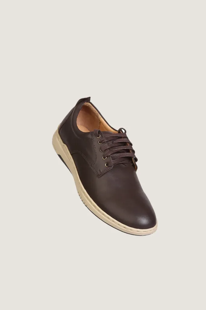 Jermyn Derby Shoes – Chocolate Brown – view 1