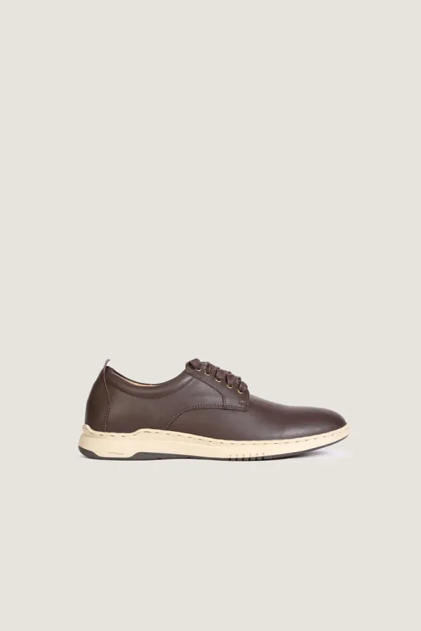 Jermyn Derby Shoes – Chocolate Brown – view 2