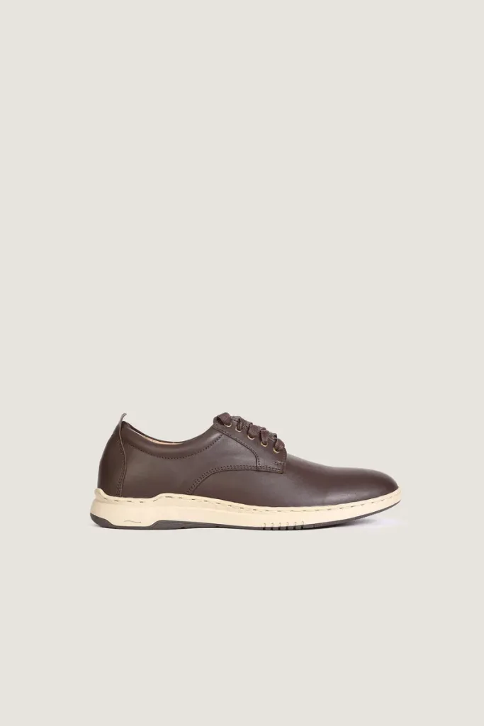 Jermyn Derby Shoes – Chocolate Brown – view 2