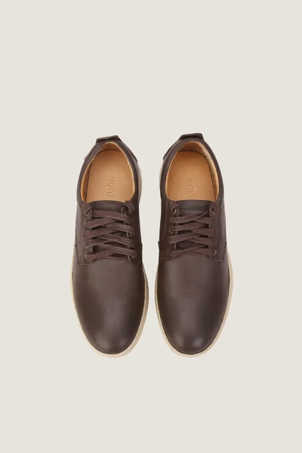 Jermyn Derby Shoes – Chocolate Brown – view 4