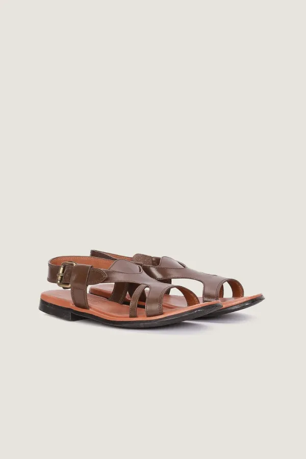 Maddox Peshawari Chappals – Brown and Chocolate – view 3