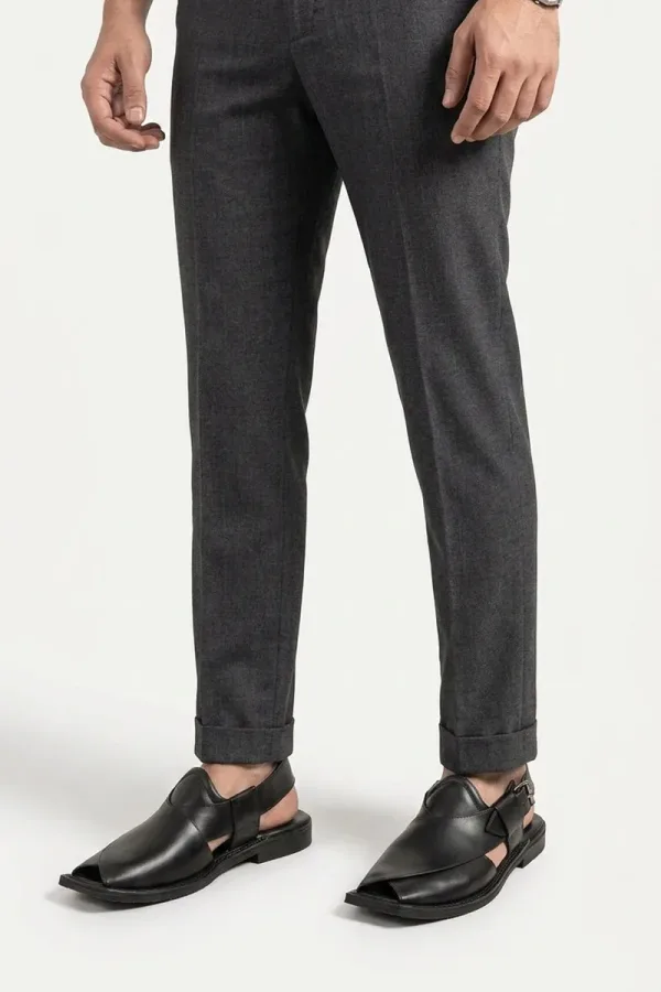Manchester Peshawari Chappals – Black – view 2