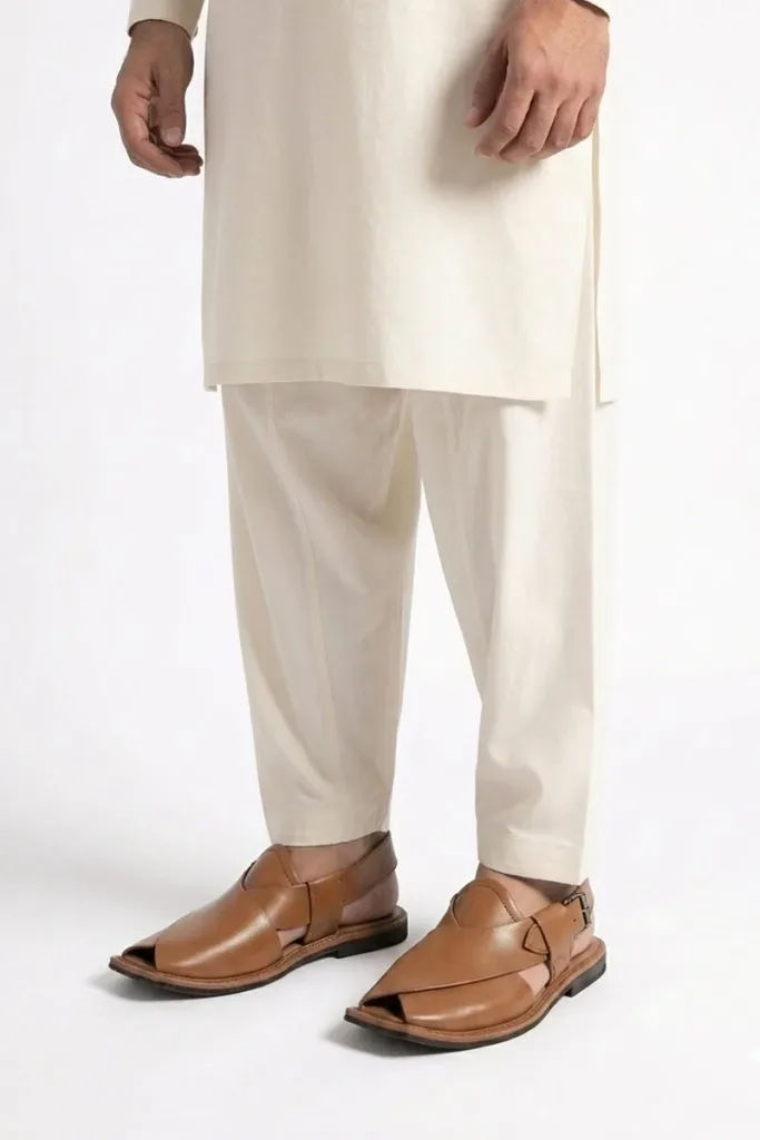 Manchester Peshawari Chappals – Sand – view 2