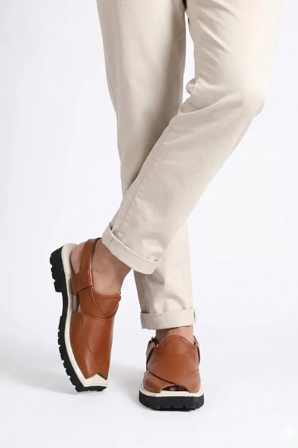 Marshall Peshawari Chappals – Brown – view 2