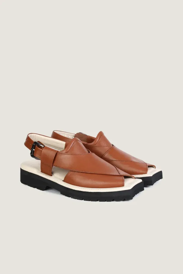 Marshall Peshawari Chappals – Brown – view 4