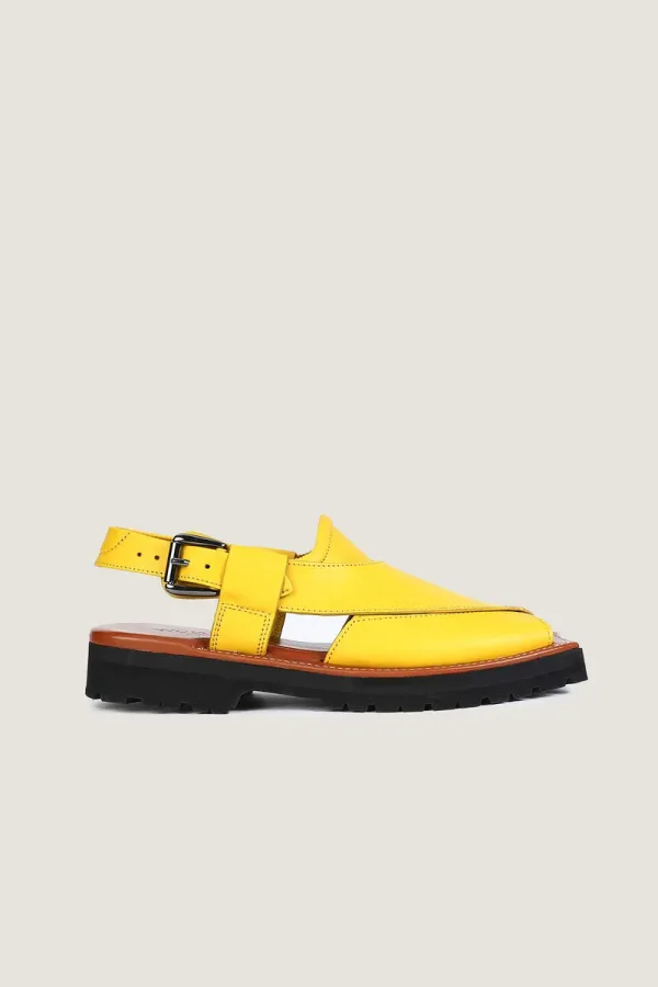 Marshall Peshawari Chappals – Mustard – view 3